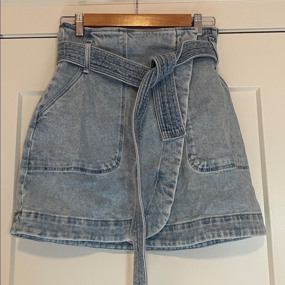 Sezane Leandra Skirt Bleach - Size 36